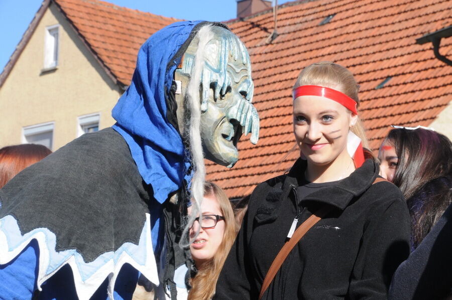 Narrenumzug in Oberstetten 23. Februar 2014