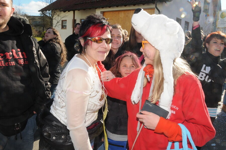 Narrenumzug in Oberstetten 23. Februar 2014