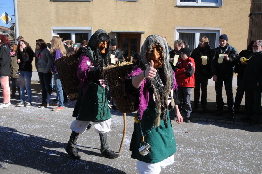 Narrenumzug in Oberstetten 23. Februar 2014