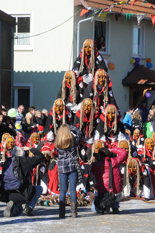 Narrenumzug in Oberstetten 23. Februar 2014