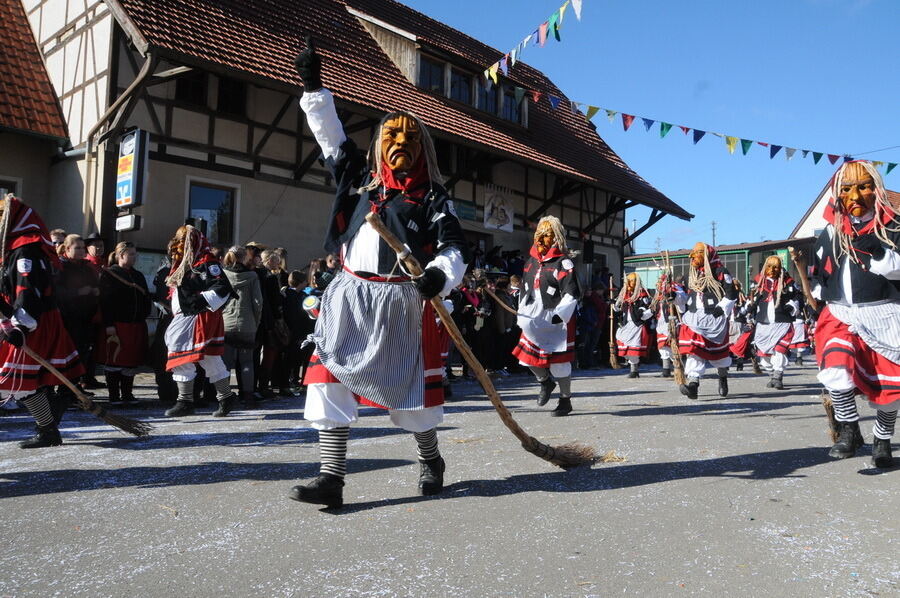 Narrenumzug in Oberstetten 23. Februar 2014