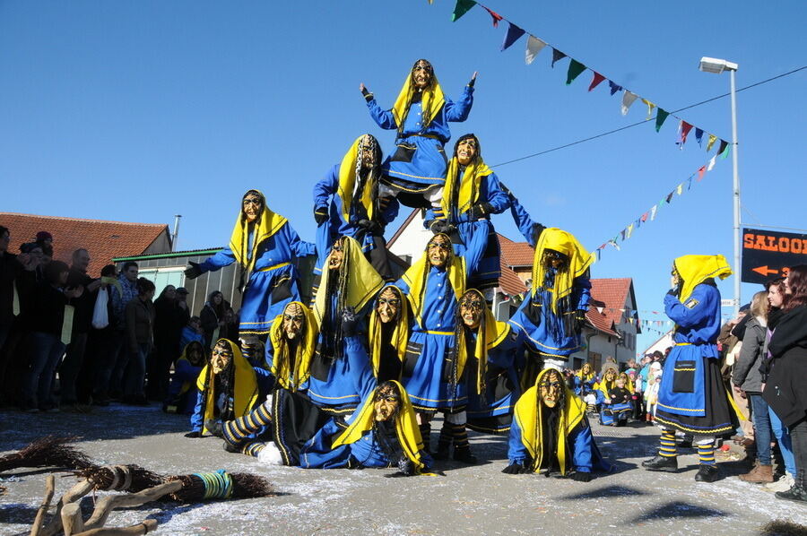 Narrenumzug in Oberstetten 23. Februar 2014