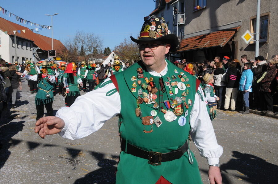 Narrenumzug in Oberstetten 23. Februar 2014