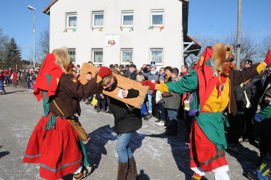 Narrenumzug in Oberstetten 23. Februar 2014