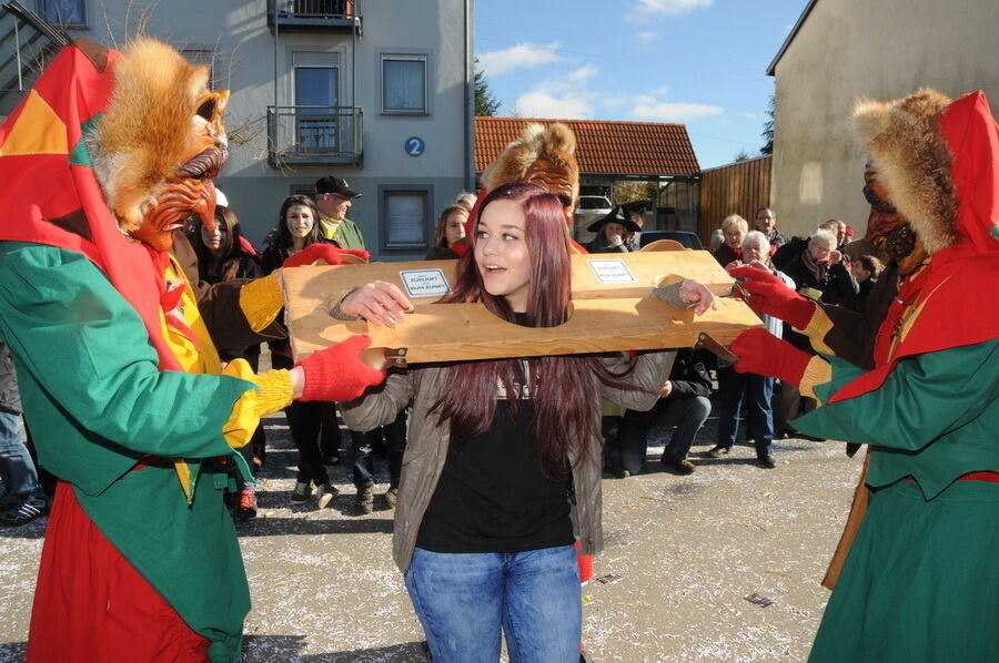 Narrenumzug in Oberstetten 23. Februar 2014