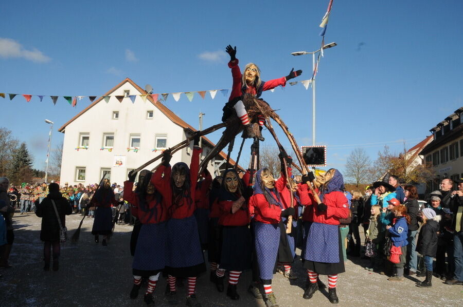 Narrenumzug in Oberstetten 23. Februar 2014