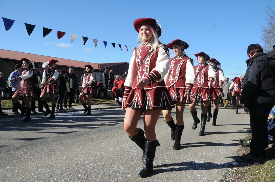 Narrenumzug in Oberstetten 23. Februar 2014