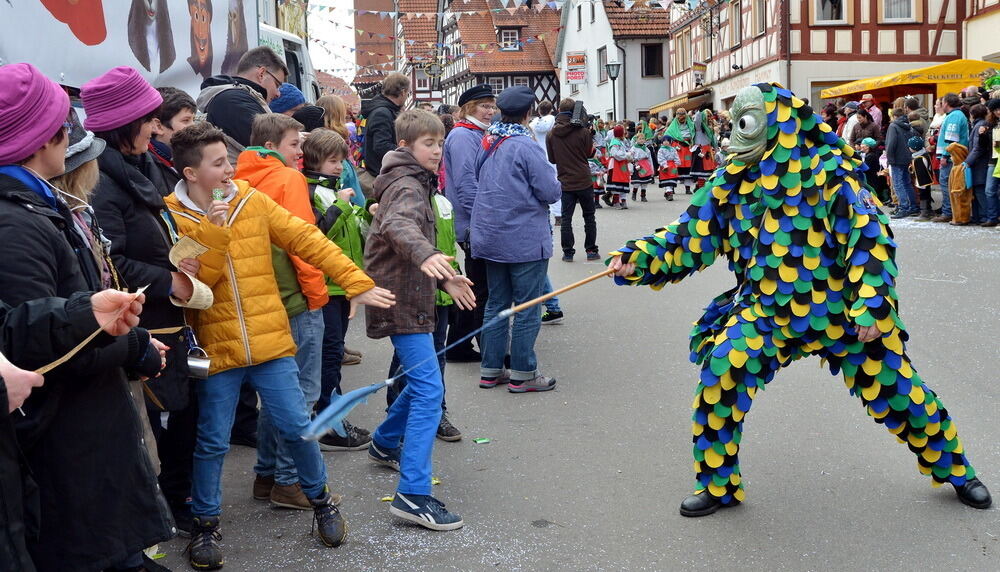 Fasnetsumzug Trochtelfingen Rosenmontag 2014