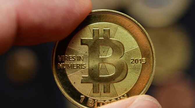 Die Digital-Währung Bitcoin. Foto: Jens Kalaene