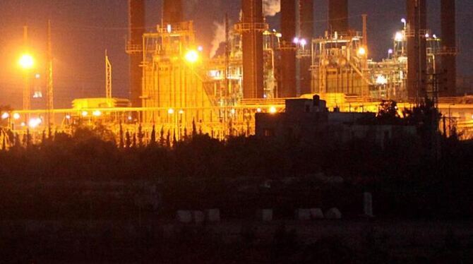 Dem Kraftwerk im Gazastreifen war schon in der Vergangenheit der Treibstoff ausgegangen. Foto: Mohammed Saber/Archiv
