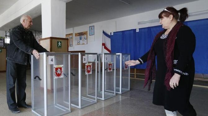 1,8 Millionen Menschen sind zur Abstimmung aufgerufen. Foto: Yuri Kochetkov