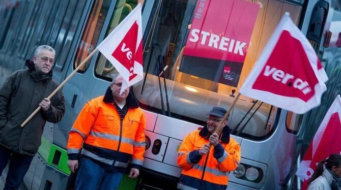 Warnstreiks im öffentlichen Dienst.