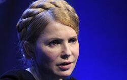 Julia Timoschenko, Ex-Regierungschefin der Ukraine, spricht während einer Veranstaltung der Europäischen Volkspartei in Dubli