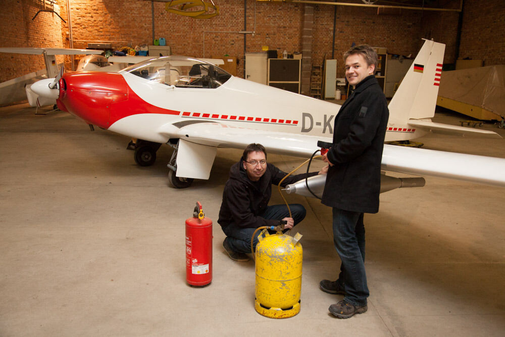 Hagelabwehr Pilotprojekt Wolken-Impfer