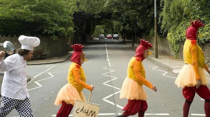Ein Theaterstück, das Unterhaltung pur verspricht: »Chicken Coup« von »Mind the Gap« aus Bradford. FOTO: KVR