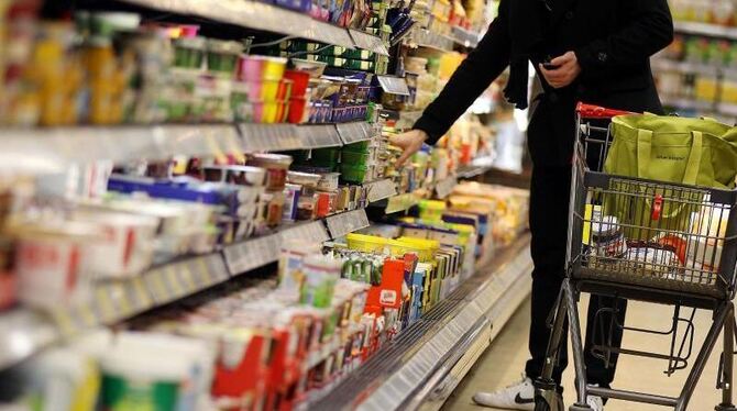 Einkaufen im Supermarkt