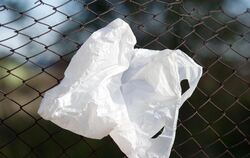 Den EU-Politikern ein Dorn im Auge - die leichten Plastiktüten, die am häufigsten genutzt werden, sollen verschwinden. Foto: 