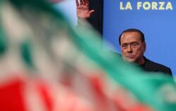 Silvio Berlusconi auf einer Veranstaltung der Forza Italia. Foto: Alessandro Di Meo/Archiv