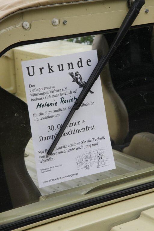 30. Oldtimer- und Dampfmaschinenfest Dottingen 2014