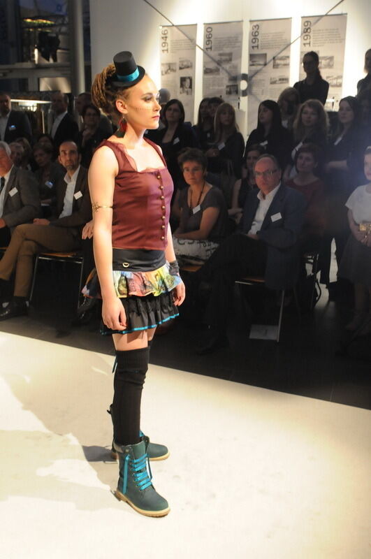 Modenschau Metzinger Modeschüler Audi-Zentrum Reutlingen 2014