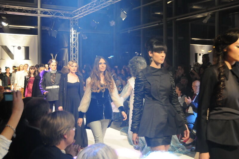 Modenschau Metzinger Modeschüler Audi-Zentrum Reutlingen 2014