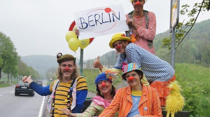 Auch die Tübinger Klinikclowns reisen zum Aktionstag nach Berlin. FOTO: PR
