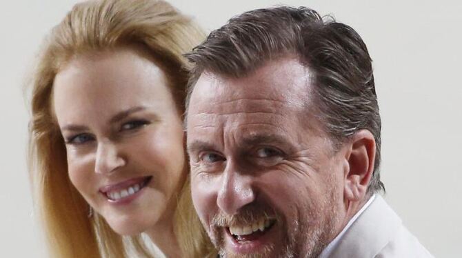 Nicole Kidman und Tim Roth zeigen in Cannes ihren Film »Grace of Monaco«. Foto: Guillaume Horcajuelo