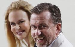 Nicole Kidman und Tim Roth zeigen in Cannes ihren Film «Grace of Monaco». Foto: Guillaume Horcajuelo