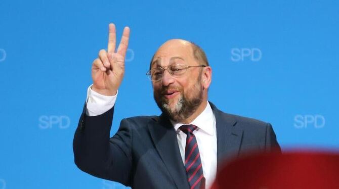Martin Schulz ist beliebt. Foto: Kay Nietfeld
