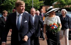 König Willem-Alexander und Maxima informierten sich in Oldenburg über erneuerbare Energien. Foto: Ingo Wagner