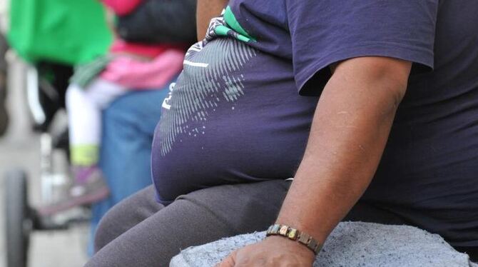 2013 waren weltweit 2,1 Milliarden Menschen zu dick. Foto: Frank Leonhardt/Archiv