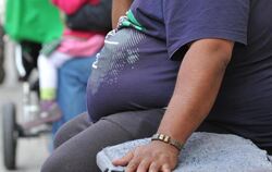 2013 waren weltweit 2,1 Milliarden Menschen zu dick. Foto: Frank Leonhardt/Archiv