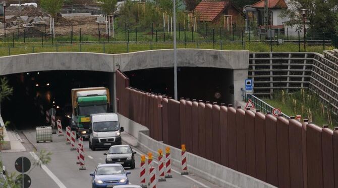 Der B27-Tunnel in Dußlingen.