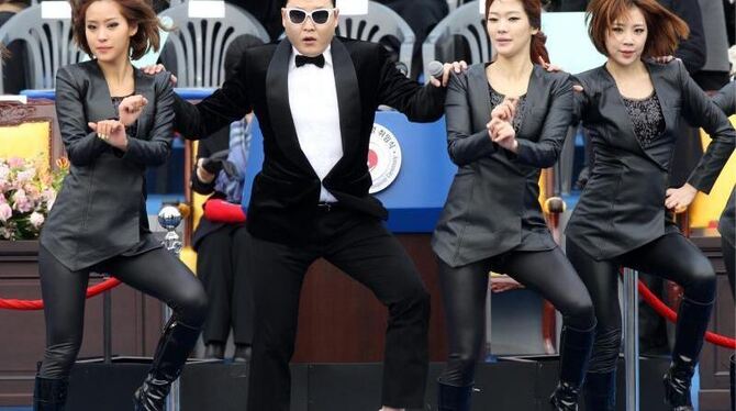 Noch immer angesagt: »Gangnam Style« von Psy. Foto: Park Jin-Hee