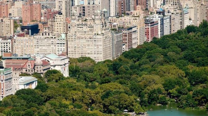 Blick vom Rockefeller Center auf den Central Park. Foto: Sven Hoppe