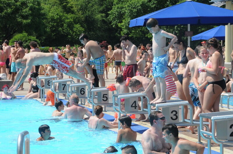 Freibad Reutlingen Pfingsten 2014
