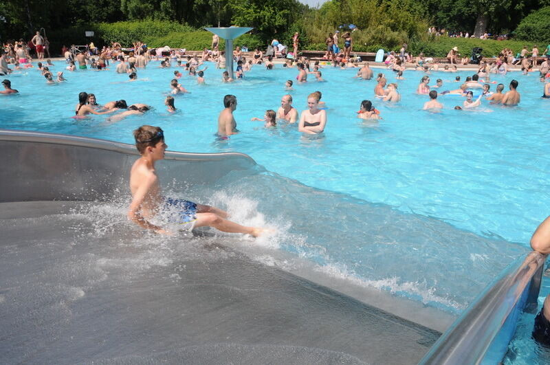 Freibad Reutlingen Pfingsten 2014