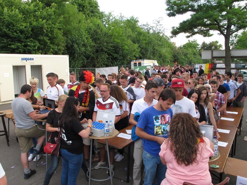 Fußball Weltmeisterschaft 2014 Deutschland - Portugal