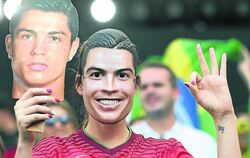 Cristiano Ronaldo nur noch ein Pappkamerad? FOTO: WITTERS