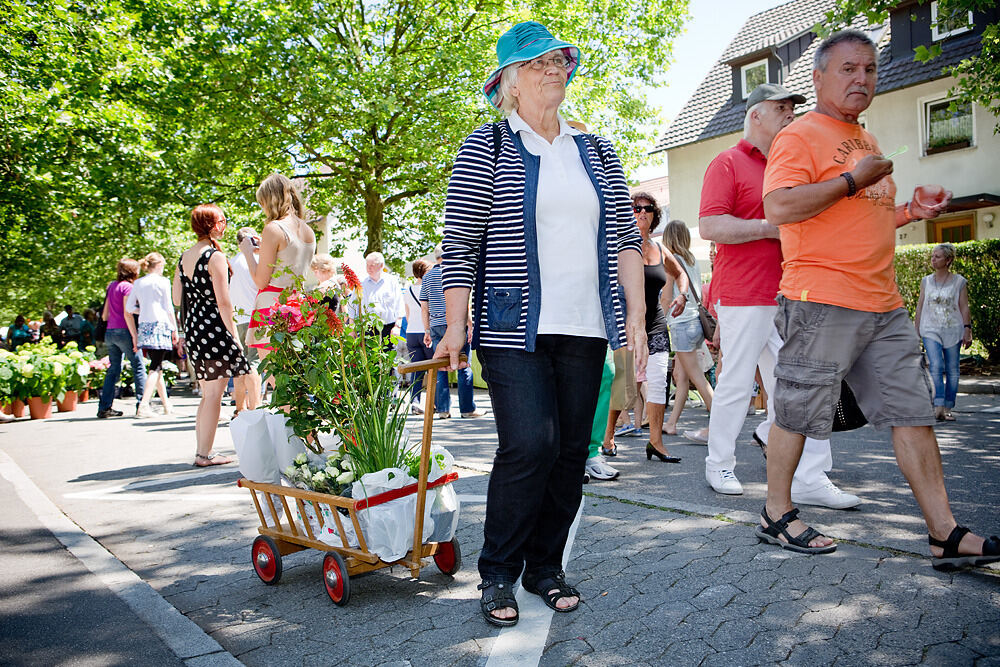 Rosenmarkt in Mössingen 2014