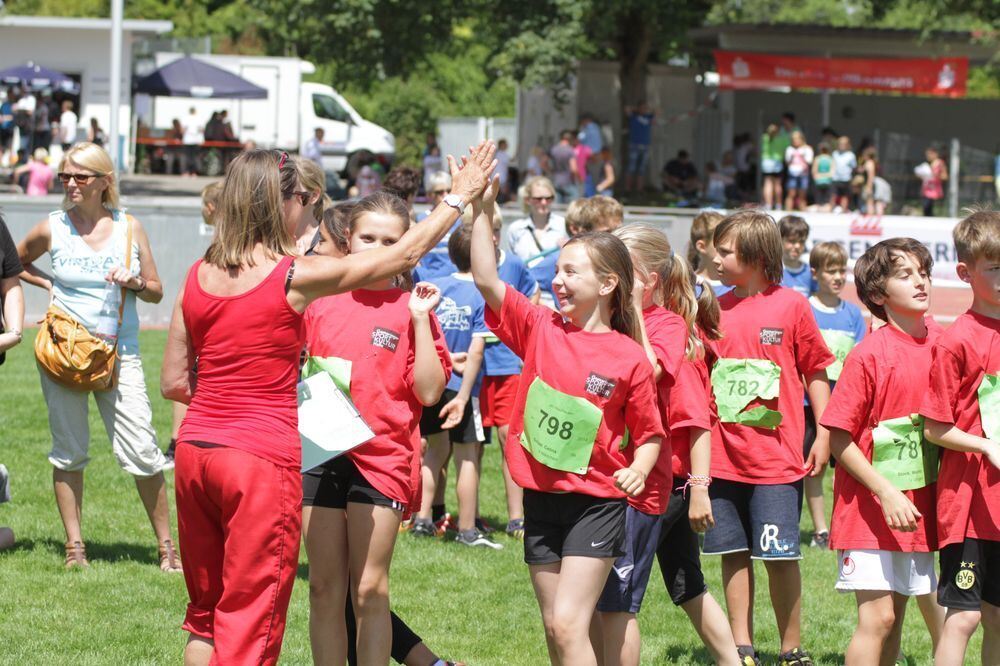 Jugend trainiert für Olympia Kreisfinale 1. Juli 2014 Pliezhausen