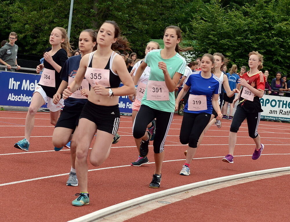 Jugend trainiert für Olympia Kreisfinale 2. Juli 2014 Pliezhausen