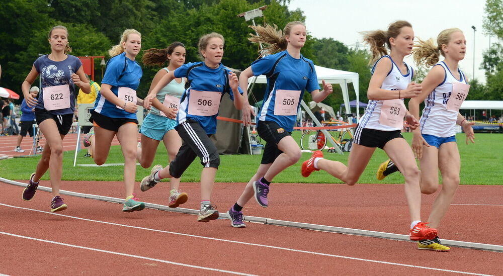 Jugend trainiert für Olympia Kreisfinale 2. Juli 2014 Pliezhausen