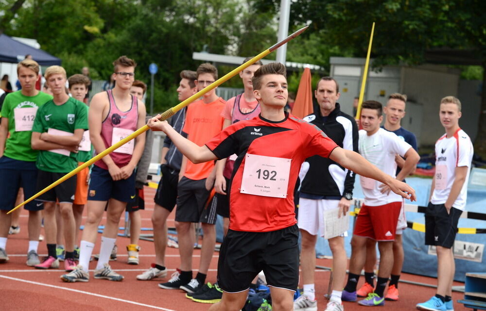 Jugend trainiert für Olympia Kreisfinale 2. Juli 2014 Pliezhausen