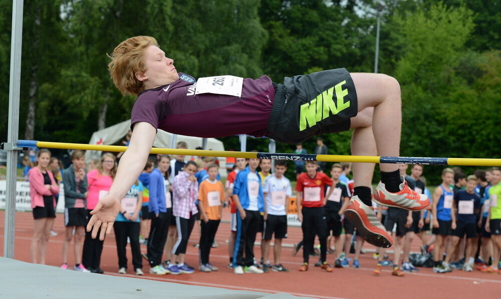 Jugend trainiert für Olympia Kreisfinale 2. Juli 2014 Pliezhausen