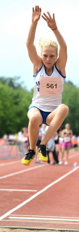 Jugend trainiert für Olympia Kreisfinale 2. Juli 2014 Pliezhausen