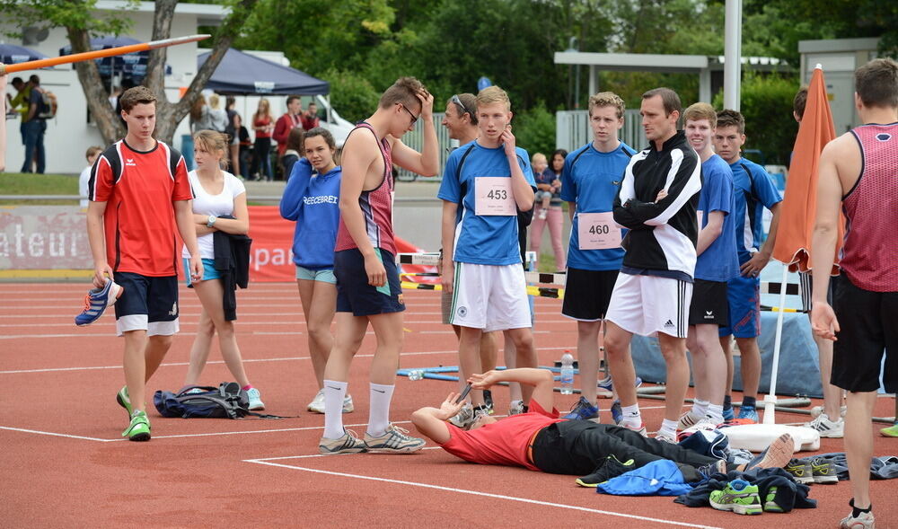 Jugend trainiert für Olympia Kreisfinale 2. Juli 2014 Pliezhausen