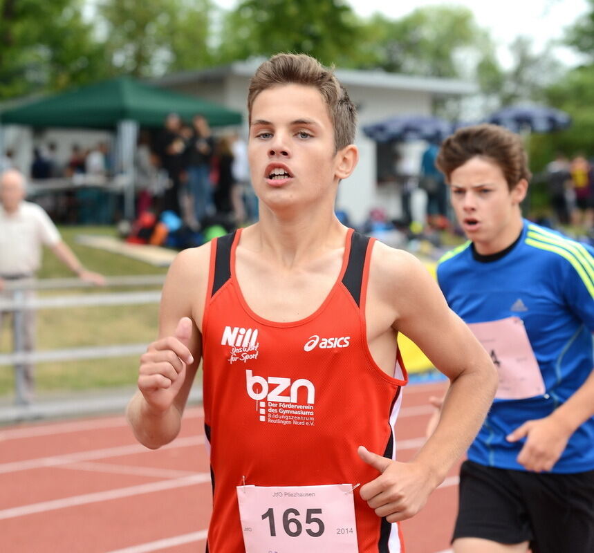 Jugend trainiert für Olympia Kreisfinale 2. Juli 2014 Pliezhausen