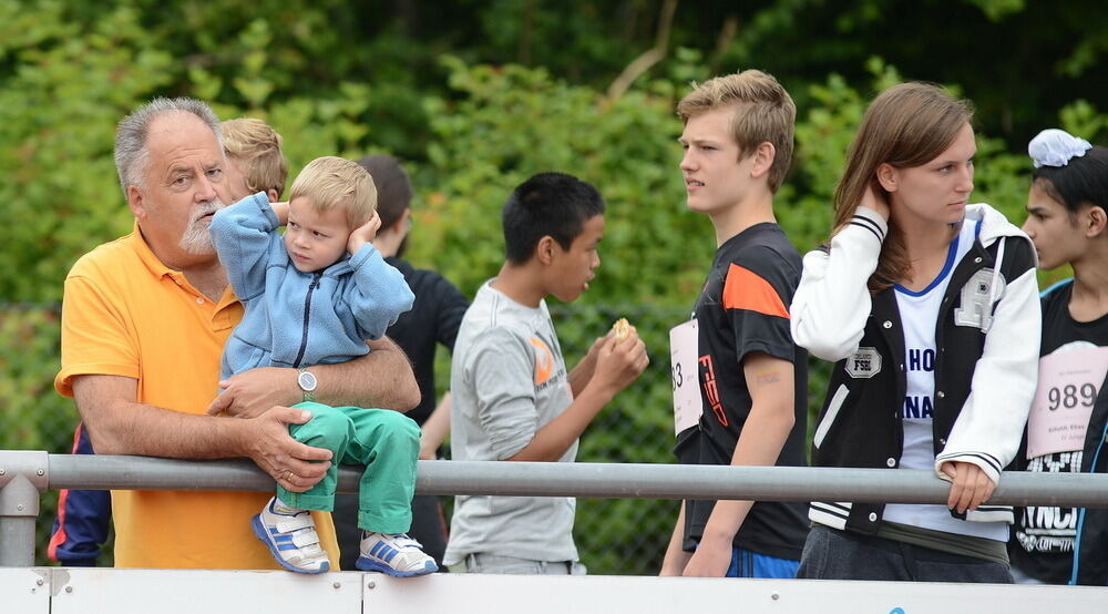 Jugend trainiert für Olympia Kreisfinale 2. Juli 2014 Pliezhausen