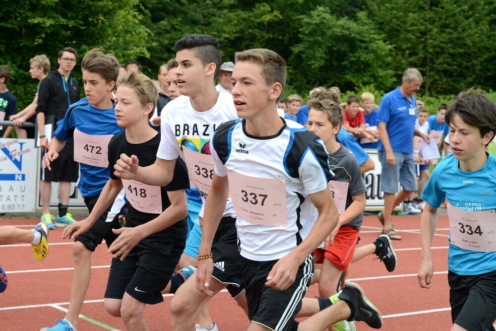 Jugend trainiert für Olympia Kreisfinale 2. Juli 2014 Pliezhausen